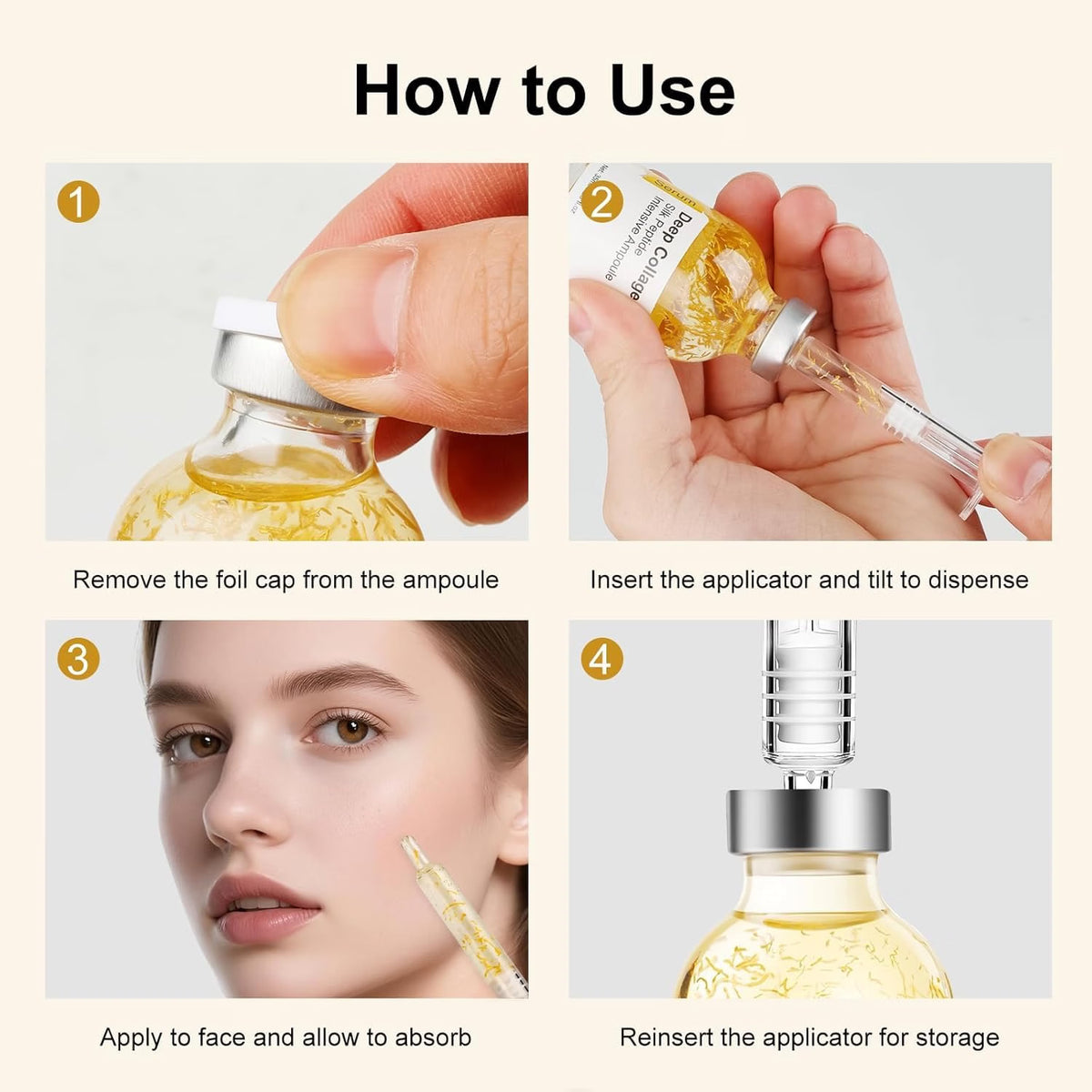 RADIANT Deep Collagen Silk Peptide Intensive Lifting Serum