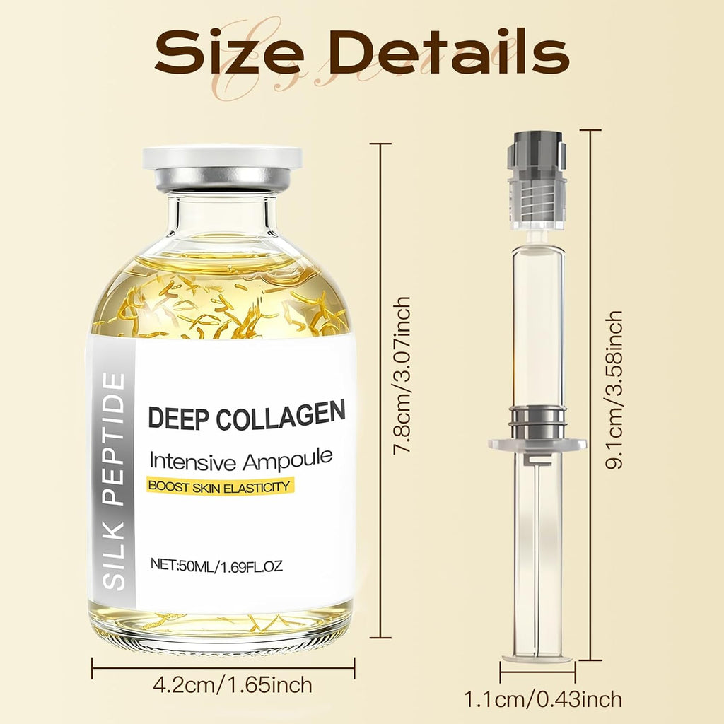 Radiant Deep Collagen Serum Silk Peptide Ampoule