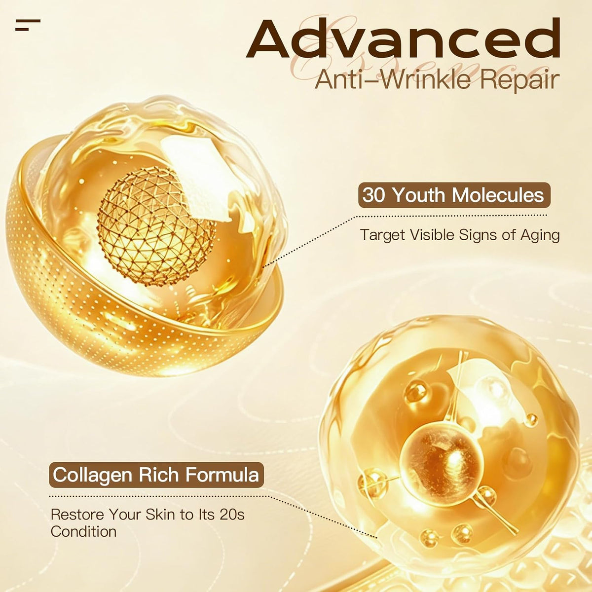 Radiant Deep Collagen Serum Silk Peptide Ampoule