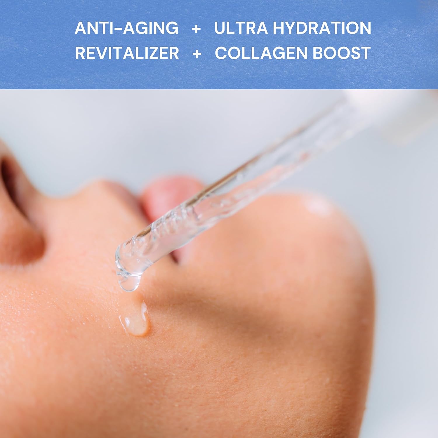 20% Pure Hyaluronic Acid + Red Algae Serum – Anti-Aging, Hydrating, Collagen Boost – Retinol, Vitamin C, Coq10, Tea Tree Oil – Brightening, UV Protection – for All Skin Types. 30 Ml / 1 Fl. Oz