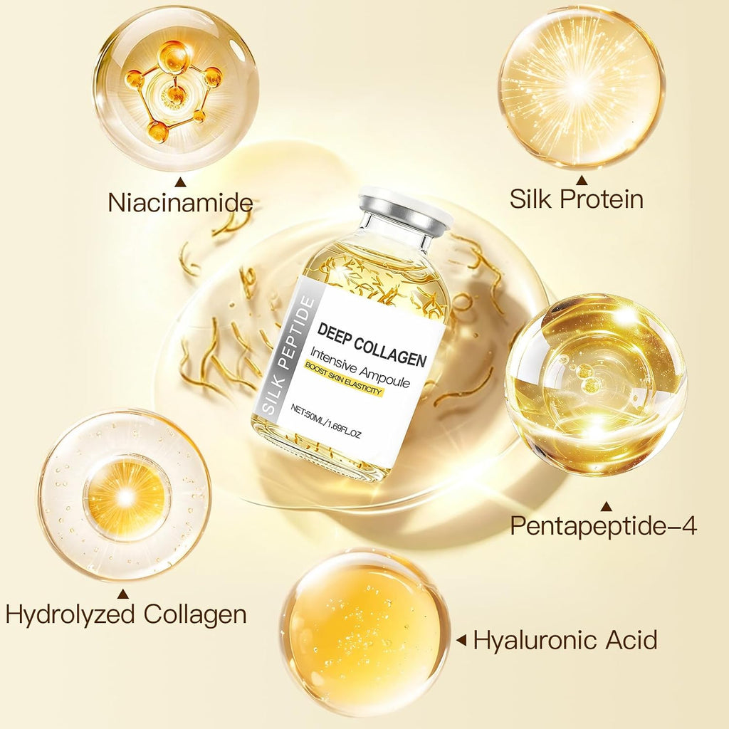 Radiant Deep Collagen Serum Silk Peptide Ampoule