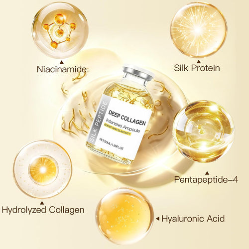 Radiant Deep Collagen Serum Silk Peptide Ampoule