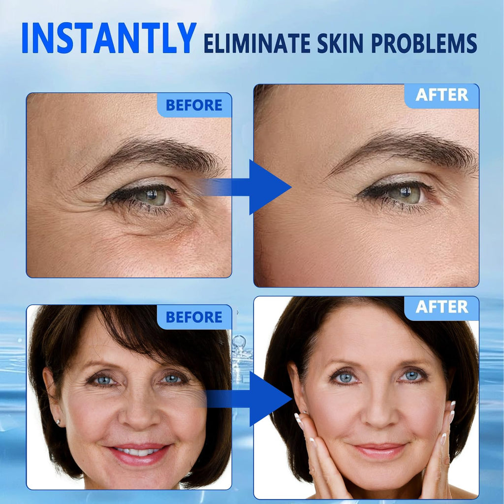 2 Liquid Solution anti Aging Serum,Face Lifting Serum,Liquid Solution Serum for Wrinkles,Promotes Skin Collagen Production,Hydration Moisturizing and Firming(30Ml)
