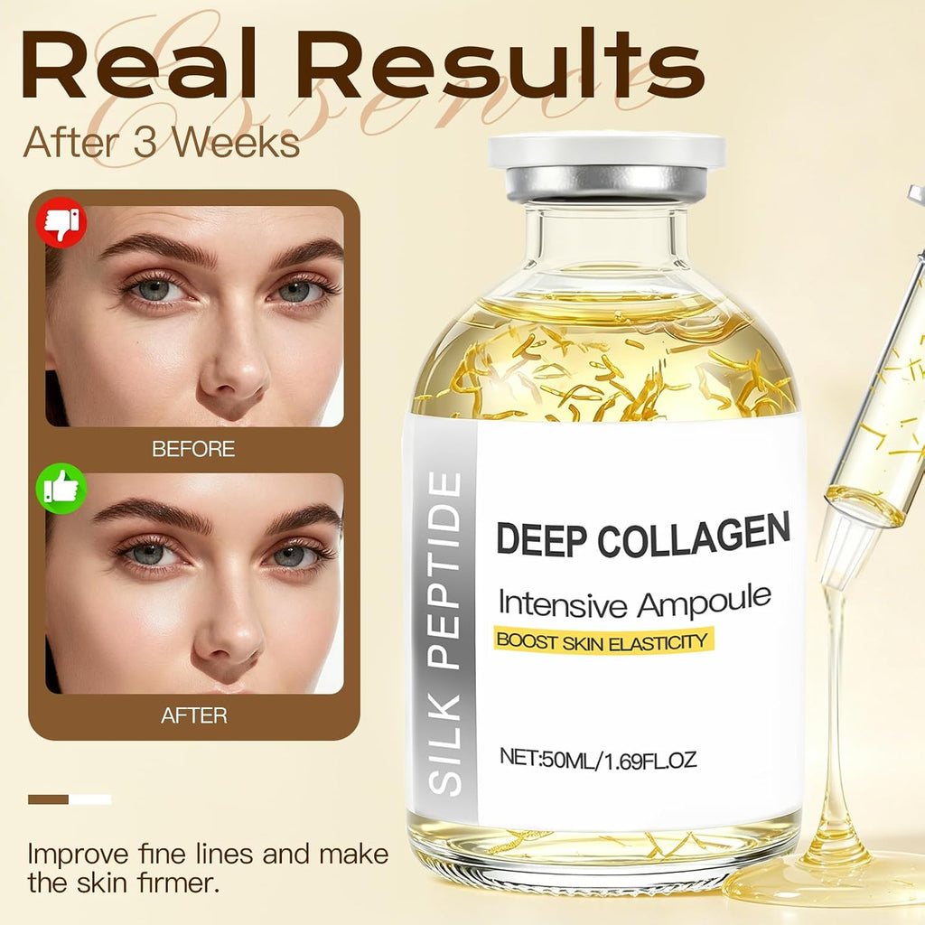 Radiant Deep Collagen Serum Silk Peptide Ampoule