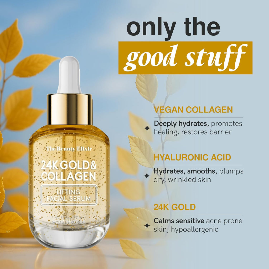 Radiant 24K Gold Collagen Anti Aging Skincare Treatment 