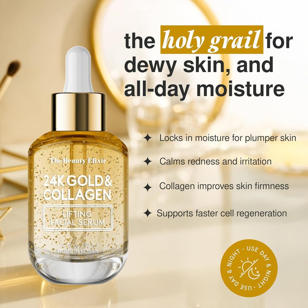 Radiant 24K Gold Collagen Anti Aging Skincare Treatment 