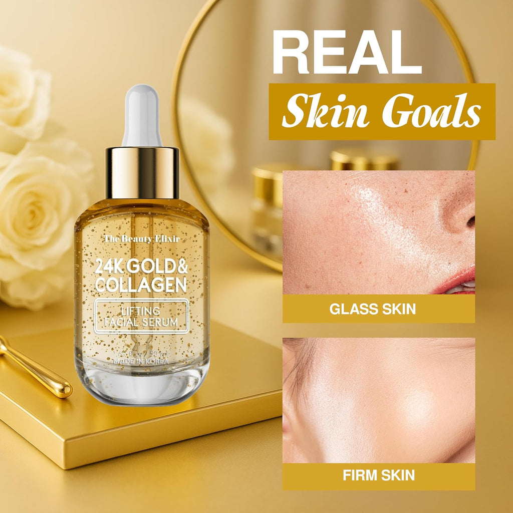 Radiant 24K Gold Collagen Anti Aging Skincare Treatment 