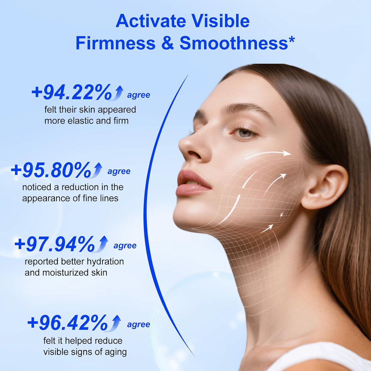 RADIANT Pure Hyaluronic Acid Powder for Skin & Face