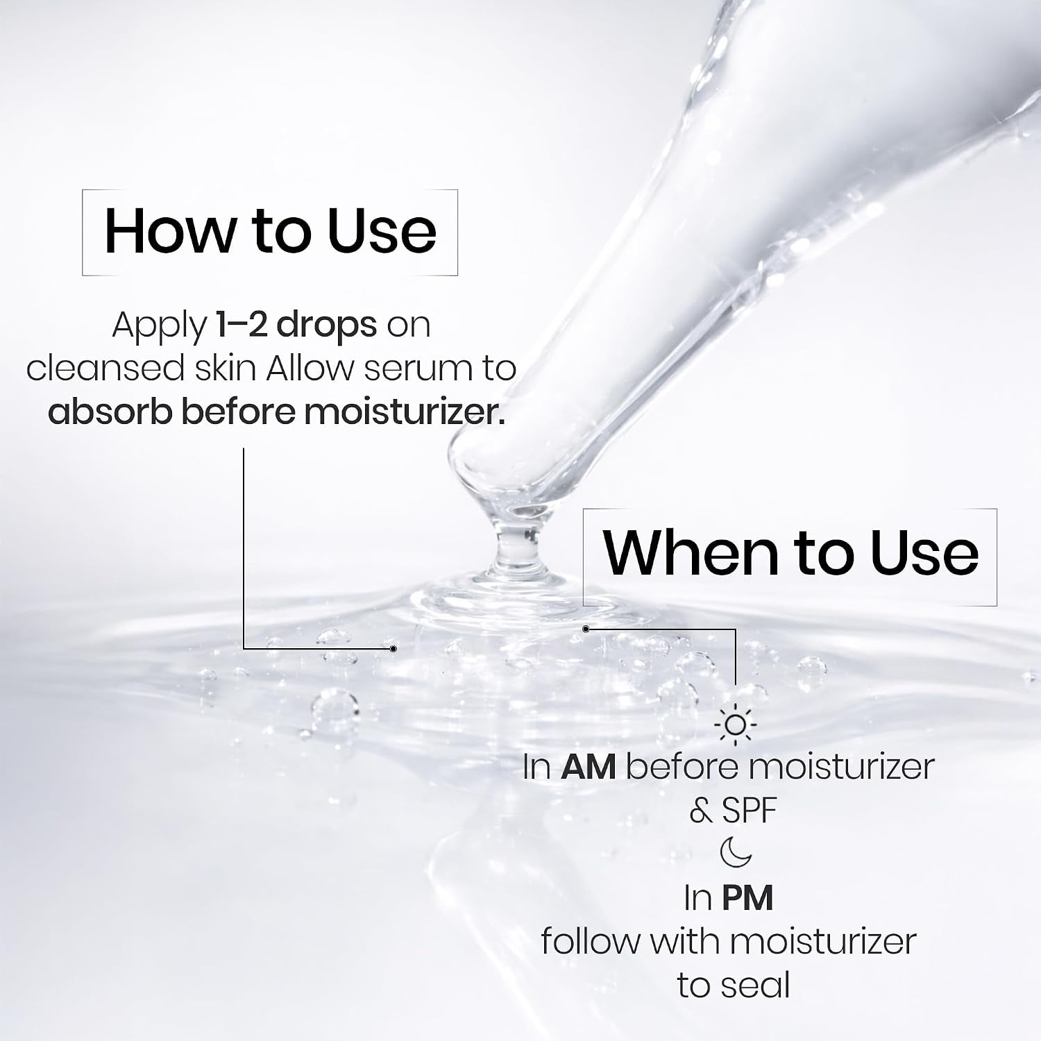 HGF Advanced Aqua Based Peptide Face Serum | Nonapeptide | Alpha Arbutin | Hyaluronic Based Face Serum for Pigmentation & Even Skin Tone - 10 Ml | for All Type Skin